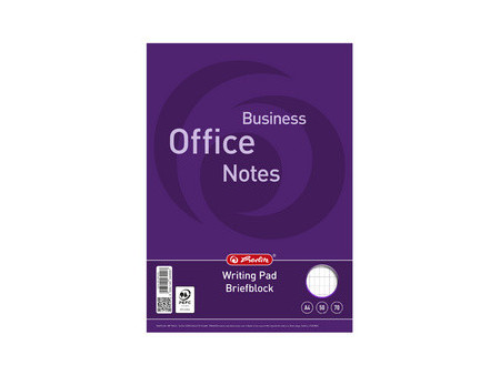 herlitz Bloc de correspondance 'Business Office notes' A4,