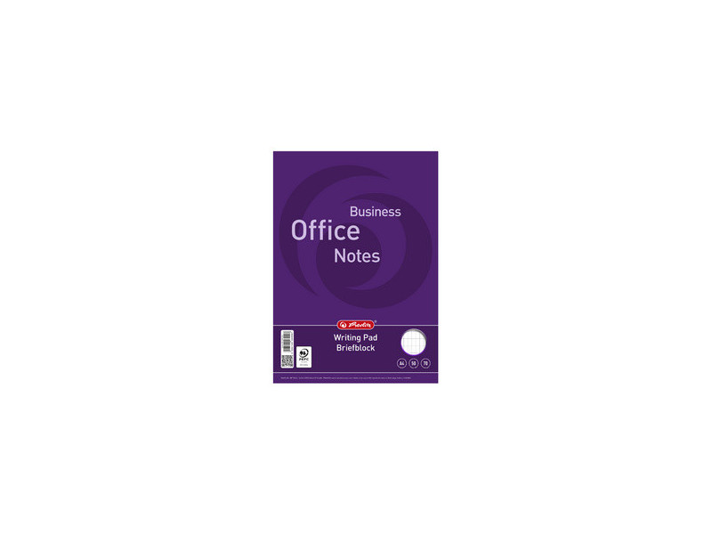 herlitz Bloc de correspondance 'Business Office notes' A4,