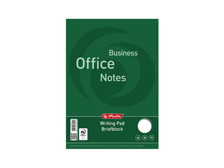 herlitz Bloc de correspondance 'Business Office notes' A4,
