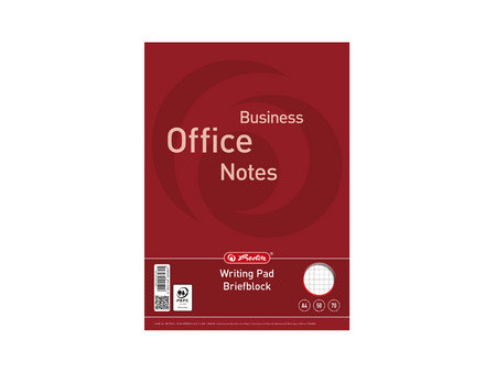 herlitz Bloc de correspondance 'Business Office notes' A4,