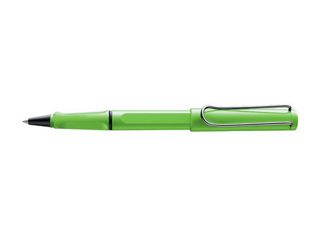 LAMY Stylo roller safari green, avec cartouche d'encre