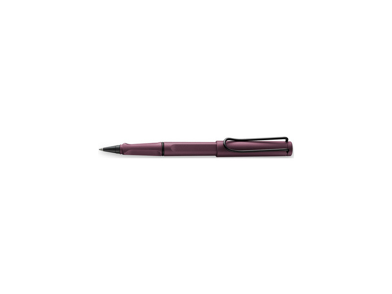 LAMY Stylo roller safari steel black, avec cartouche d'encre