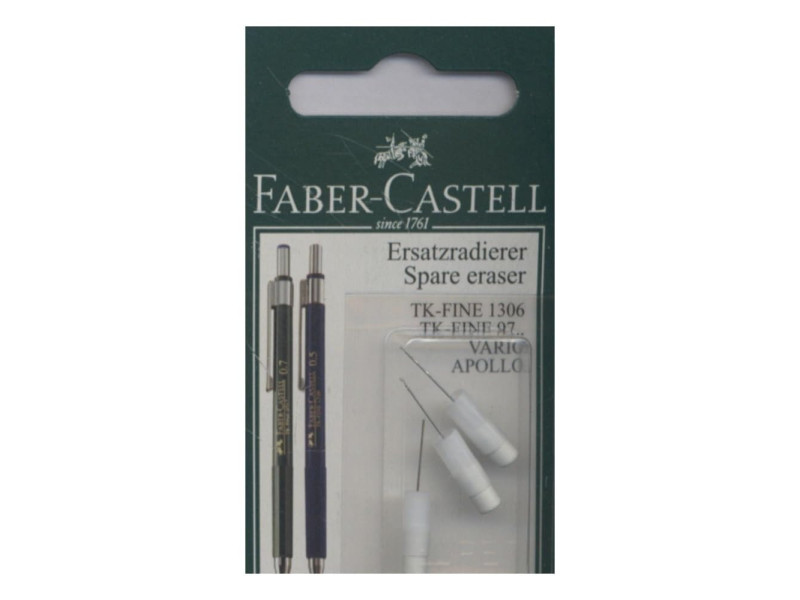 FABER-CASTELL Gomme de rechange pour porte-mines TK-FINE