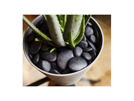 tera Pierres décoratives 'Pebbles', taille L, noir