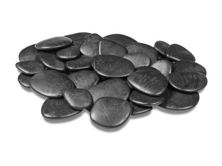 tera Pierres décoratives 'Pebbles', taille L, noir