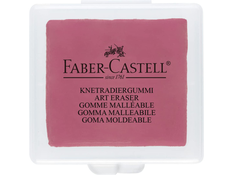 FABER-CASTELL Gomme malléable ART ERASER, assorti