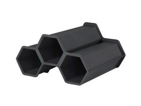 EDA Mini-support pour bouteilles, PP, anthracite