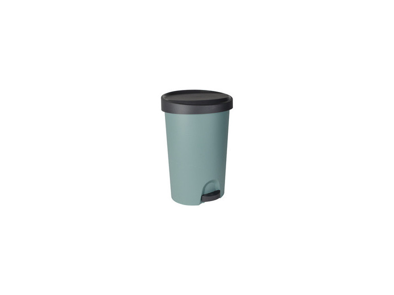EDA Poubelle à pédale Stepy, 27 litres, PP, anthracite