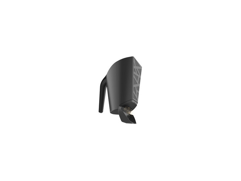 EDA Pelle à pellets, plastique, capacité: 700 g, noir