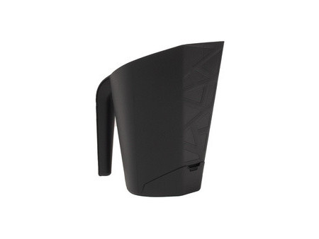 EDA Pelle à pellets, plastique, capacité: 700 g, noir