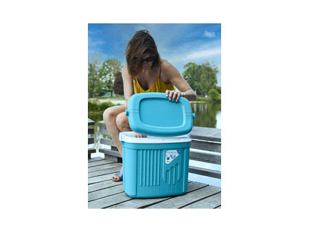 EDA Glacière ICEBERG, 42 litres, bleu clair/blanc