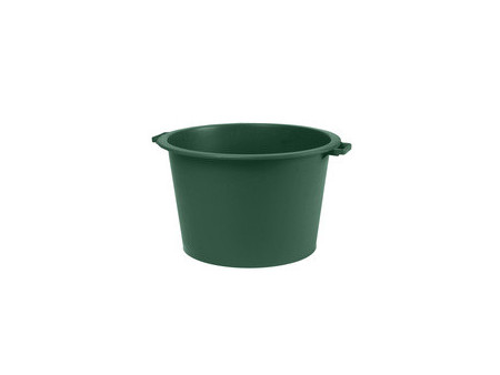 EDA Baquet universel, rond, 30 litres, plastique, vert