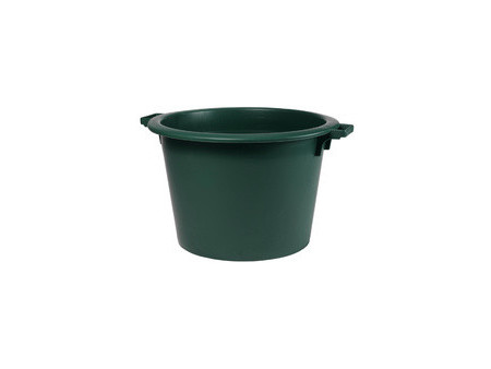 EDA Baquet universel, rond, 50 litres, plastique, vert