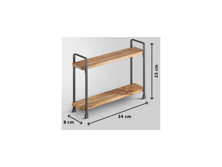 metaltex Étagère à épices York LAVA, 3 niveaux