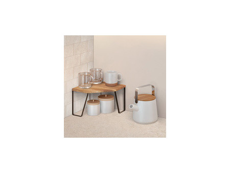 metaltex Étagère d'angle York LAVA, 1 niveau