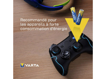 VARTA Pile alcaline Longlife Power, Mignon AA, pack éco