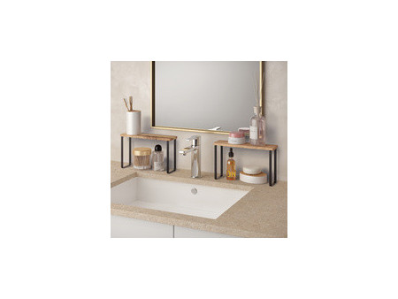 metaltex Étagère à épices York LAVA, 1 niveau, set de 2