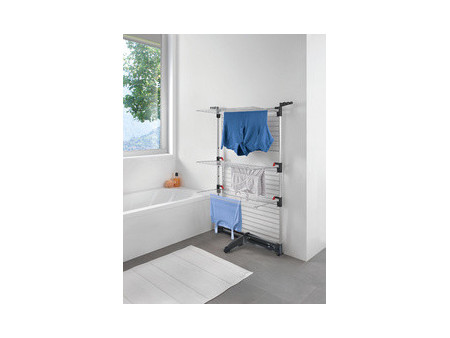 metaltex Séchoir à linge vertical Ciclone VARIO, 3 niveaux