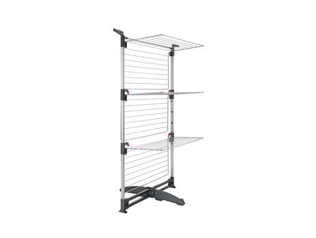 metaltex Séchoir à linge vertical Ciclone VARIO, 3 niveaux