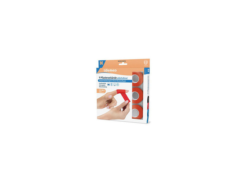 PAPSTAR Pansement, auto-adhésif, 2 rouleaux, bleu