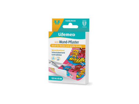 Lifemed Pansement pour enfants 'Ninjas', 500 mm x 60 mm