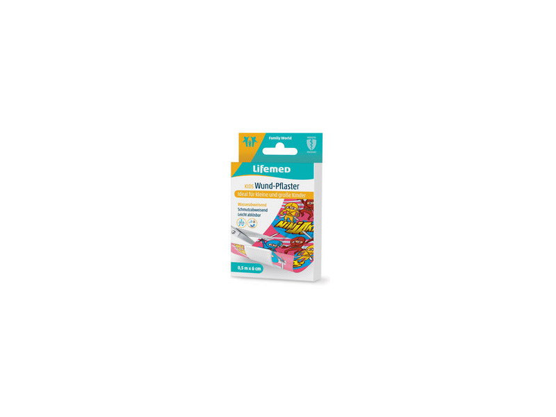 Lifemed Pansement pour enfants 'Ninjas', 500 mm x 60 mm