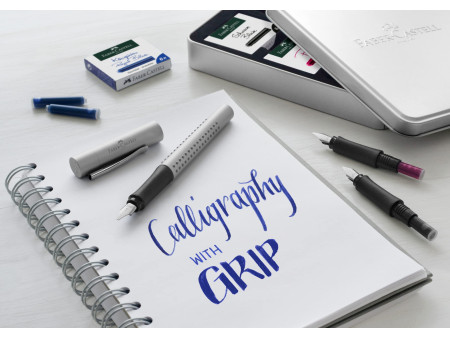 FABER-CASTELL Cartouches d'encre standard, bleu roy