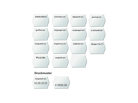 METO Étiqueteuse de prix Classic M 2026, kit HACCP