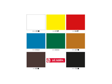 ROYAL TALENS Acrylique ArtCreation, 12 ml, set de 8
