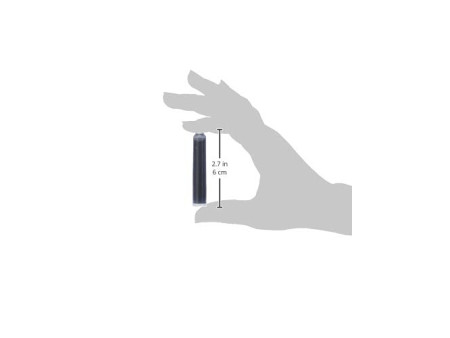 FABER-CASTELL Cartouches d'encre standard, noir