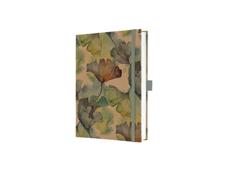 sigel Carnet de notes Jolie Pure 'Ginkgo', A5, ligné