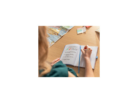 sigel Carnet de notes Jolie Pure 'Feathers', A5, ligné