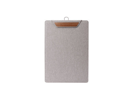 sigel Porte-menu à pince, A4, gris foncé / beige