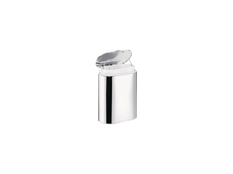 tesa Poubelle cosmétique Elegaant, chromé, acier inoxydable