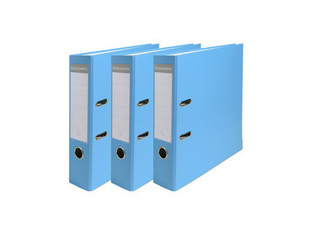 EXACOMPTA Classeur à levier Premium, A4, 80 mm, bleu clair