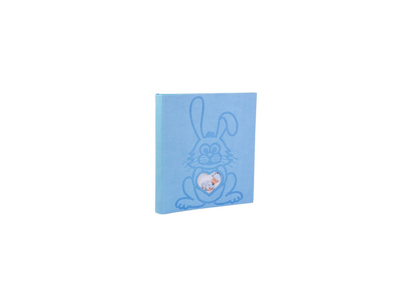 EXACOMPTA Album photos livre LAPIN TEDDY, 290 x 320 mm, bleu