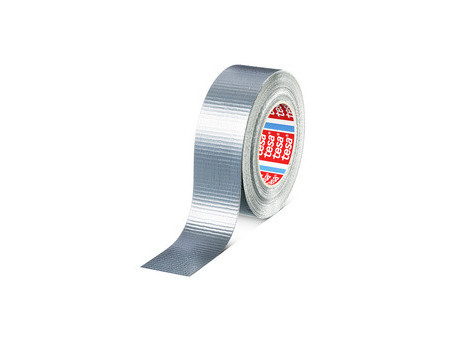 tesa Ruban toilé 4662, 48 mm x 50 m, argent