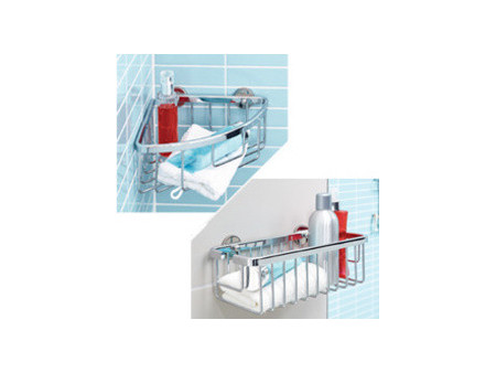 tesa Corbeille de rangement ALUXX S, carré, alu