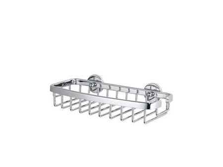 tesa Corbeille de rangement ALUXX S, carré, alu