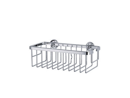 tesa Corbeille de rangement ALUXX S, carré, alu