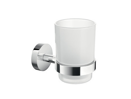tesa Support pour verre à dents SMOOZ, avec colle, chromé