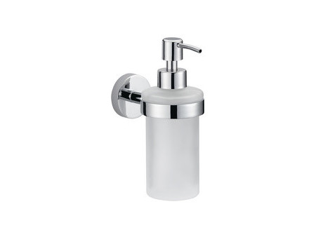 tesa Distributeur de savon SMOOZ, 200 ml, verre satiné