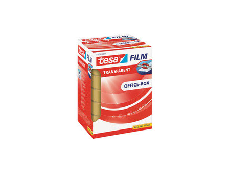 tesa Film Ruban adhésif, 15 mm x 10 m, transparent