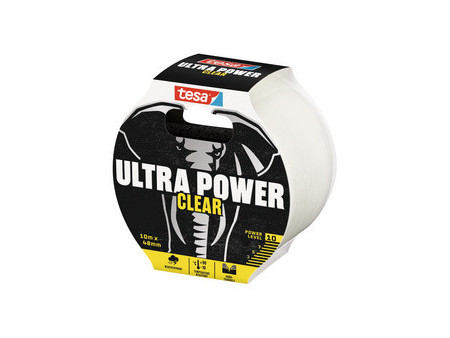 tesa Ruban de réparation ULTRA POWER CLEAR, 48 mm x 20,0 m