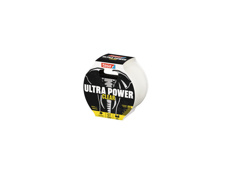 tesa Ruban de réparation ULTRA POWER CLEAR, 48 mm x 20,0 m