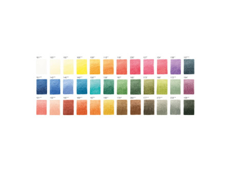 FABER-CASTELL Crayons de couleur PITT PASTELL, étui de 36 en