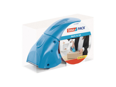 tesapack Dévidoir 'pack 'n' go', équipé, bleu