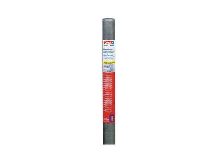 tesa Grille anti-mouche ALU COMFORT fenêtre, 1,40 m x 1,50 m