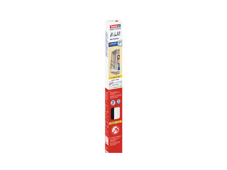 tesa Grille anti-mouche ALU COMFORT fenêtre, 1,40 m x 1,50 m