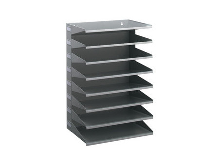 DURABLE Station de tri Business, 8 compartiments, gris